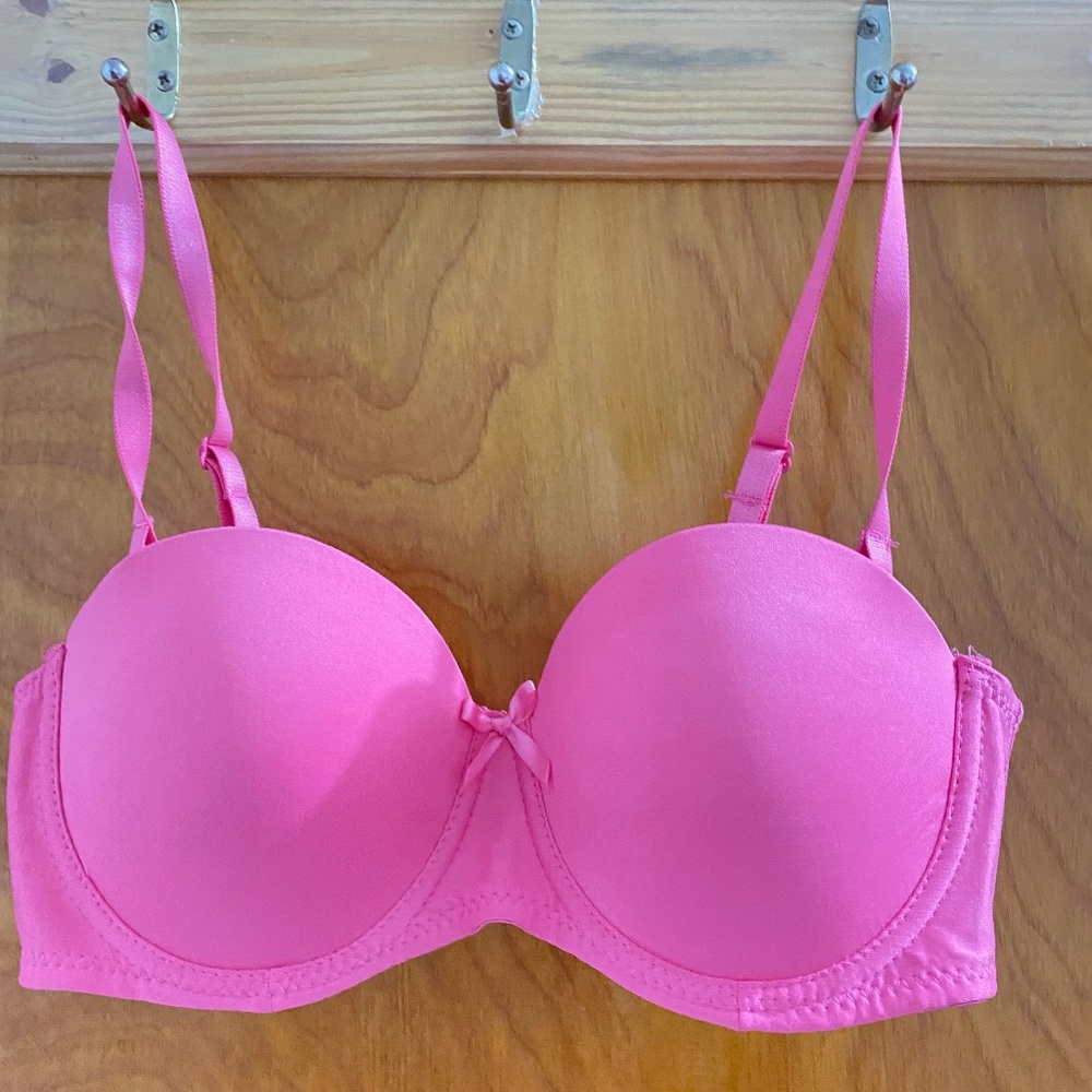 Hot Pink Bra